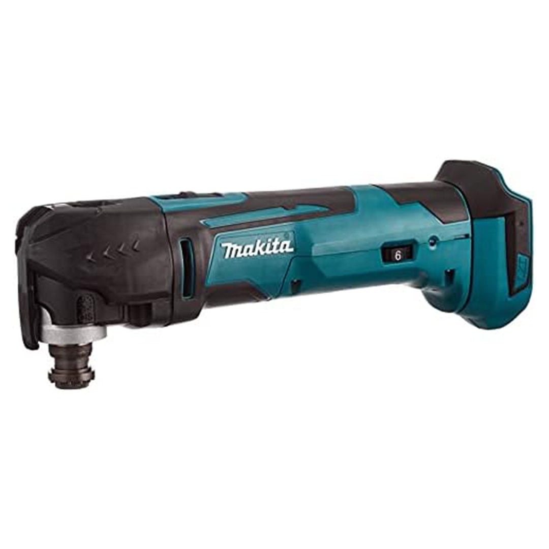 Makita DTM51Z 18V Cordless Multi-Tool Kit with Dual 5.0Ah Batteries (Blue)