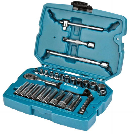 Makita 34-Piece Socket and Tool Set – Versatile Kit for Various Applications